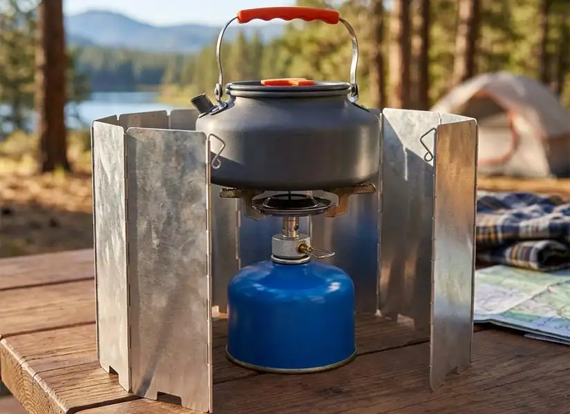 Collapsible Camping Stove Wind Shield