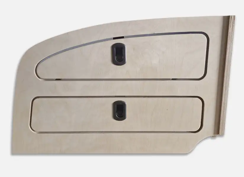 SIMPLE Citroen Berlingo MK2 2008-2018 Window Storage Box
