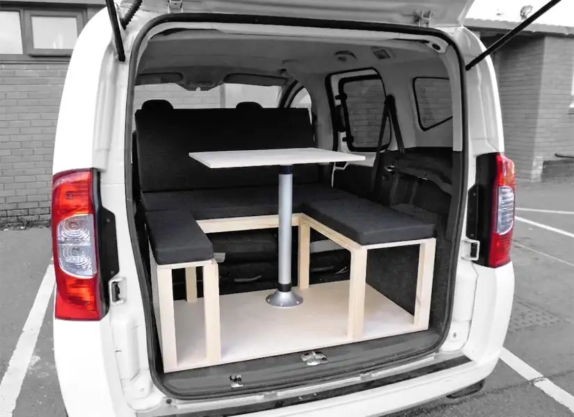 Citreon Nemo, Fiat Qubo, Peugeot Bipper Camper Van Conversion Module