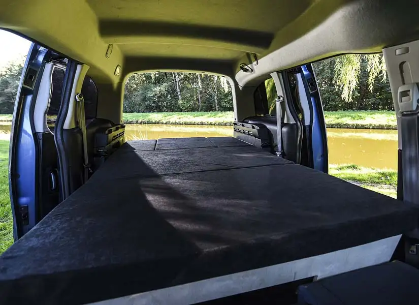 Camper Van Conversion Installation Instructions. Configuring the camper van conversion module in sleeping mode.